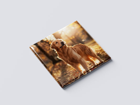 Golden Retriever Magnet – Cute Pet