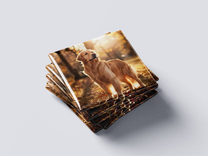 Golden Retriever Magnet – Cute Pet