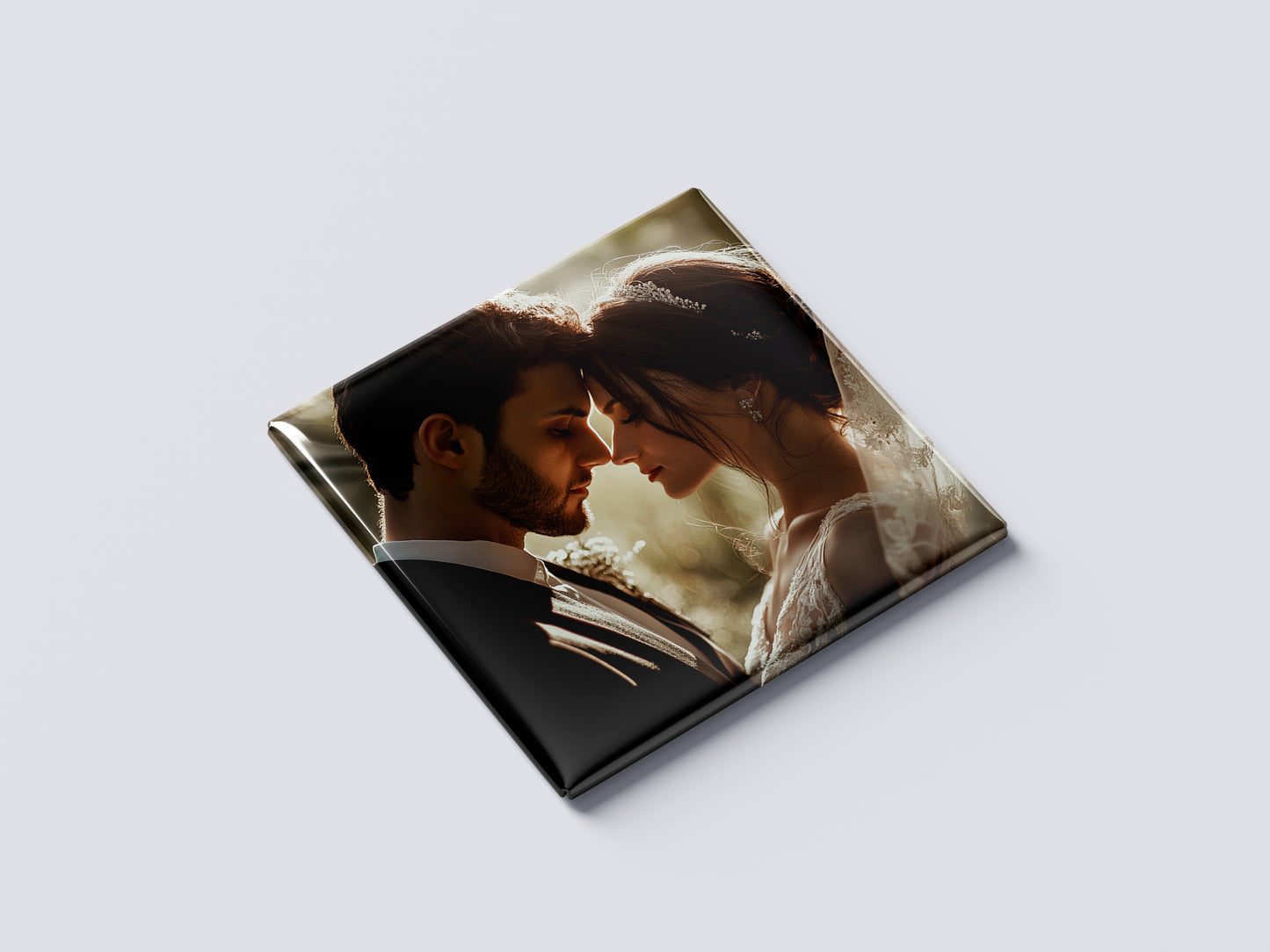 Bride & Groom Romantic Magnet