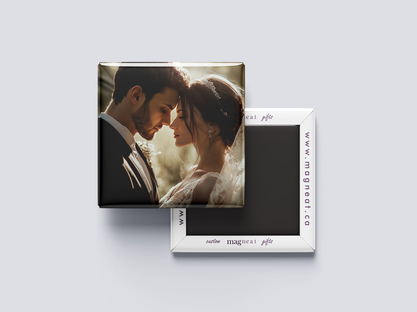 Bride & Groom Romantic Magnet