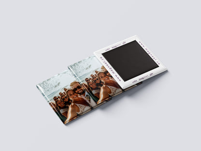 Bride & Groom Beach Selfie Magnet – Wedding Party Celebration