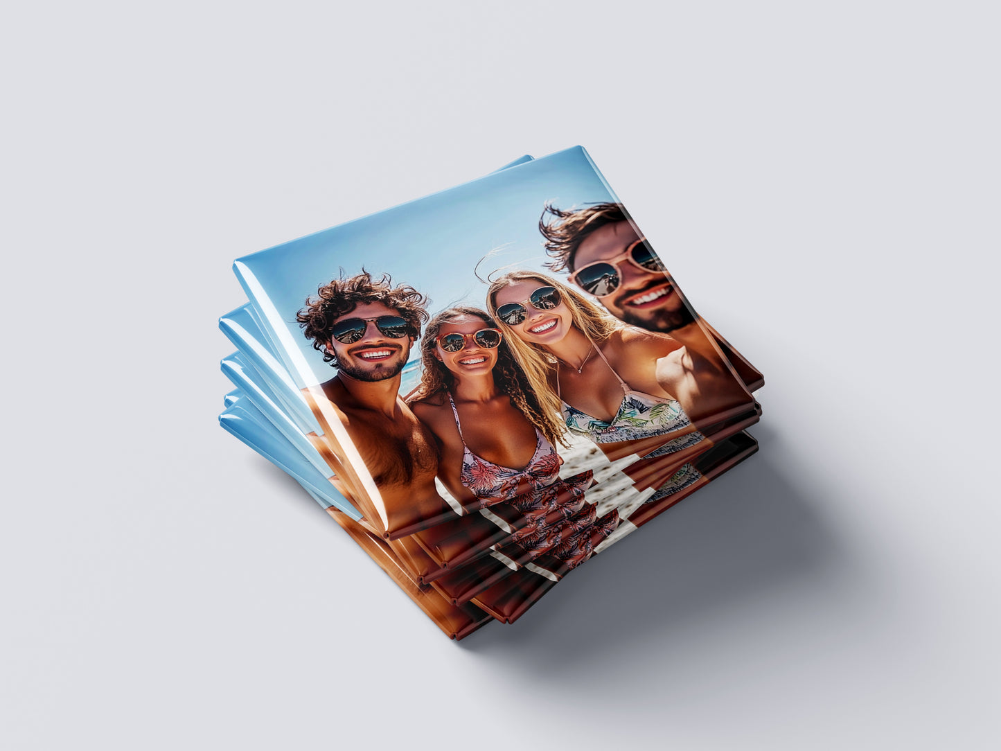 Beach Friends Magnet – Fun Summer Memory Keepsake