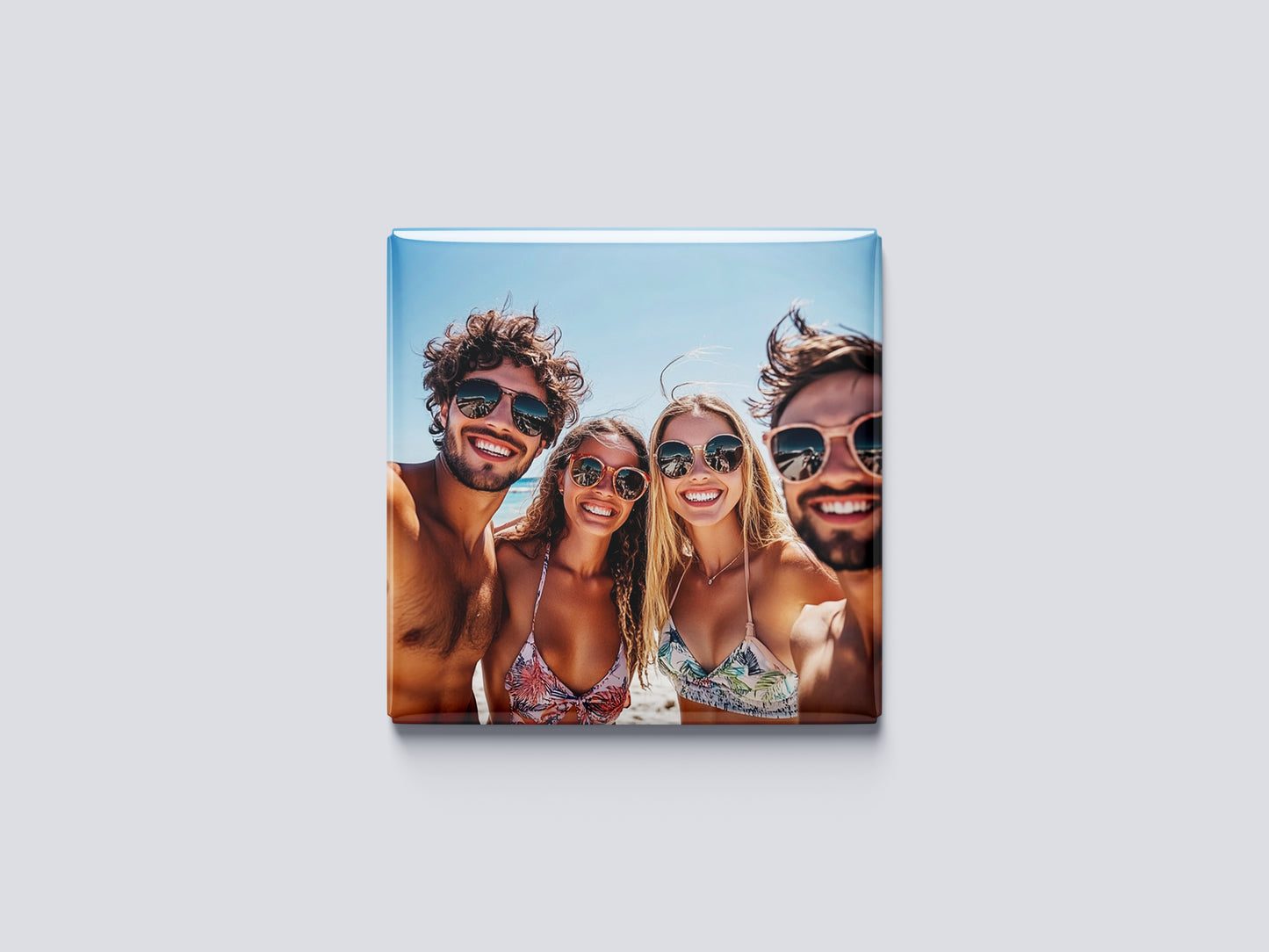 Beach Friends Magnet – Fun Summer Memory Keepsake