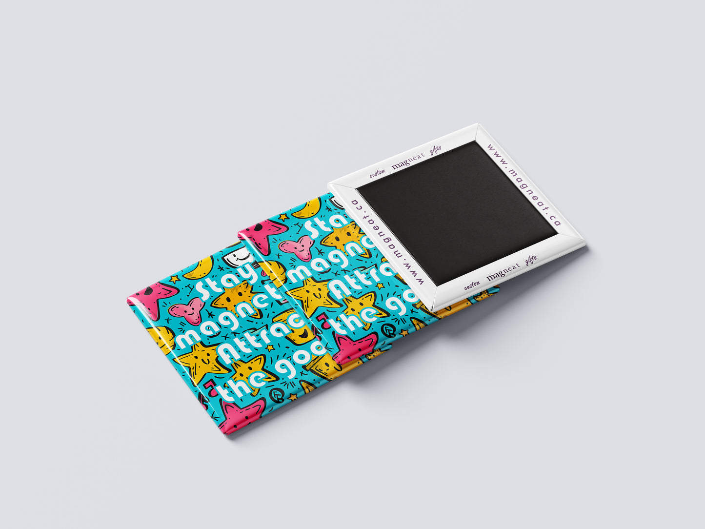 Motivational Quote Magnet – Stay Magnetic, Attract the Good