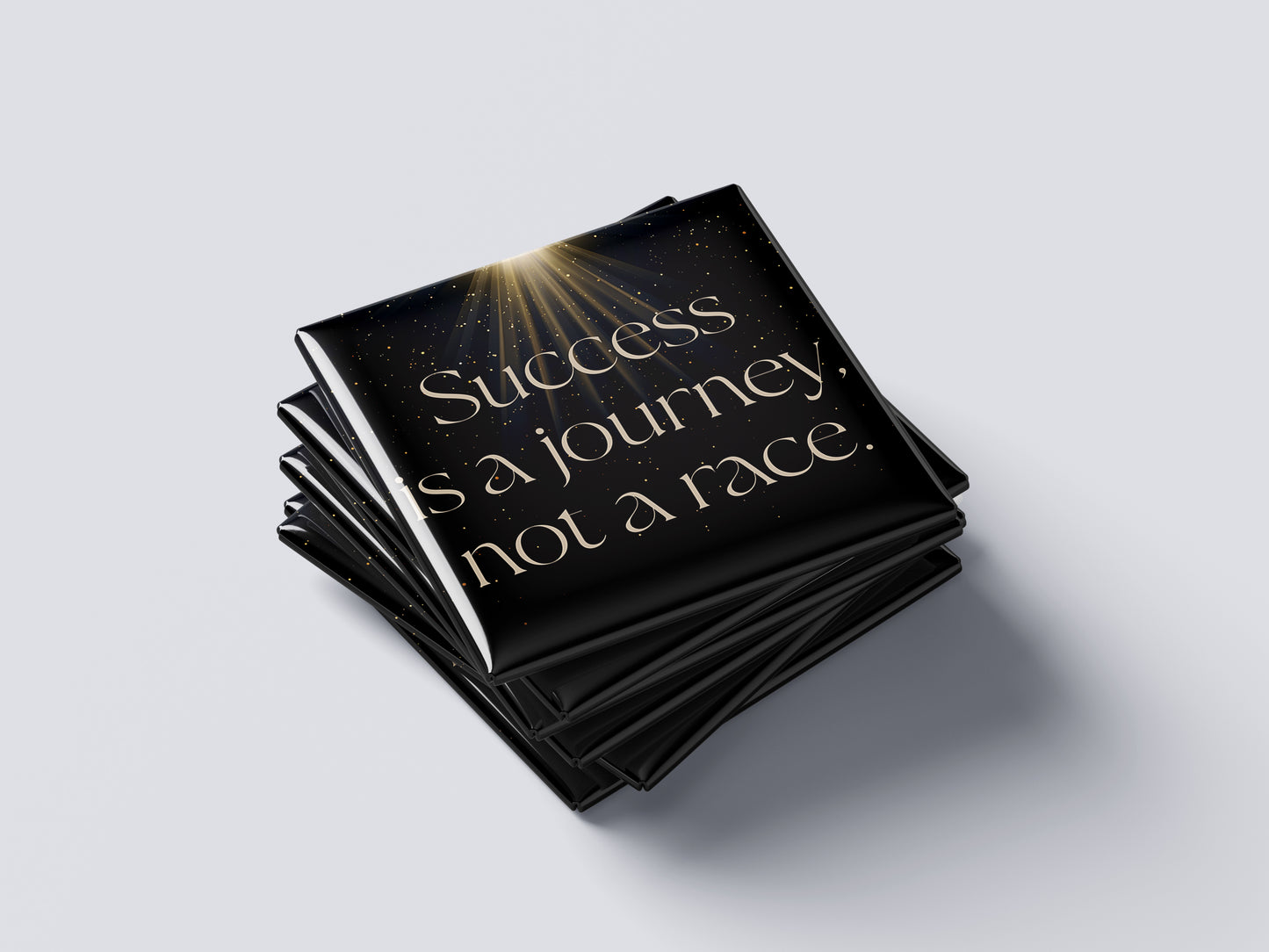 Motivational Magnet Badge – Success Is a Journey, Not a Race