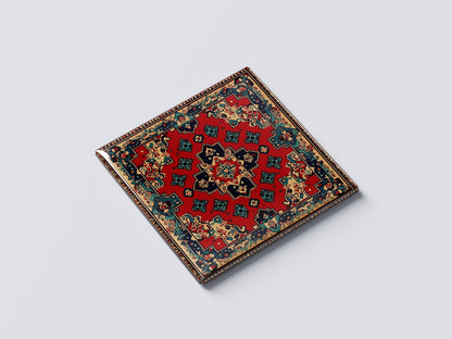 Azerbaijani Traditional Carpet Ornament Magnet