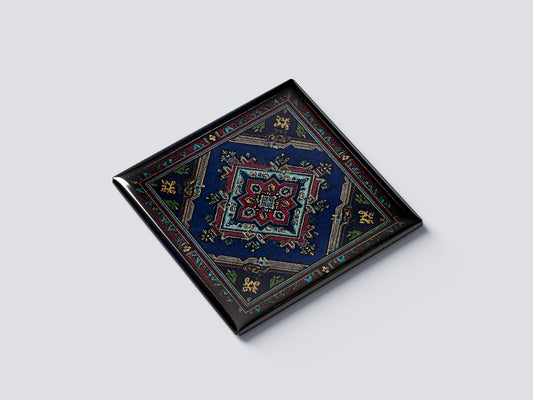 Azerbaijani Blue Carpet Ornament Magnet