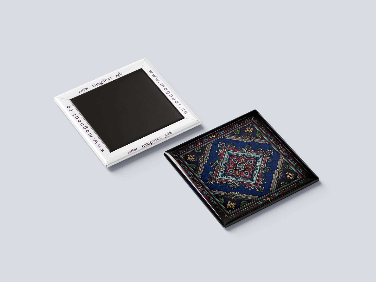 Azerbaijani Blue Carpet Ornament Magnet