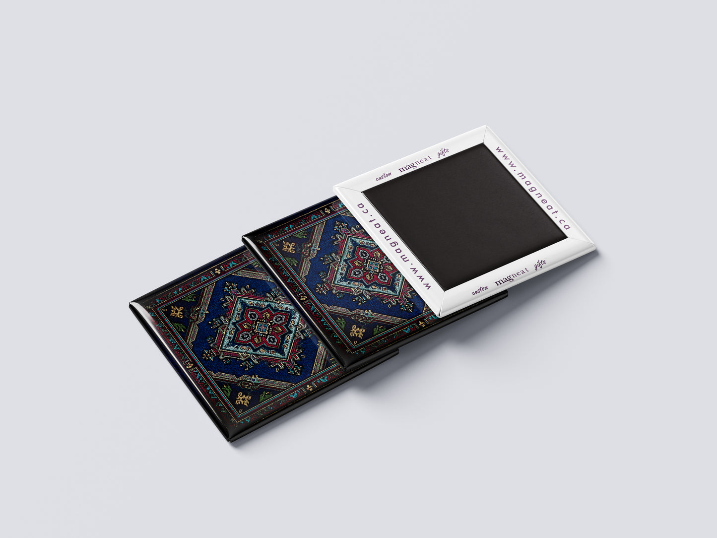 Azerbaijani Blue Carpet Ornament Magnet