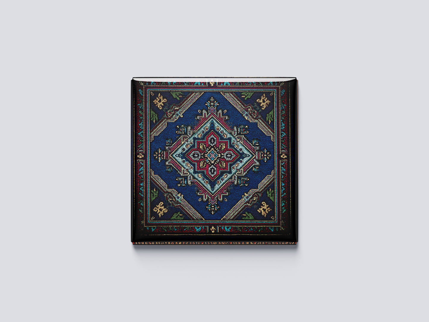 Azerbaijani Blue Carpet Ornament Magnet