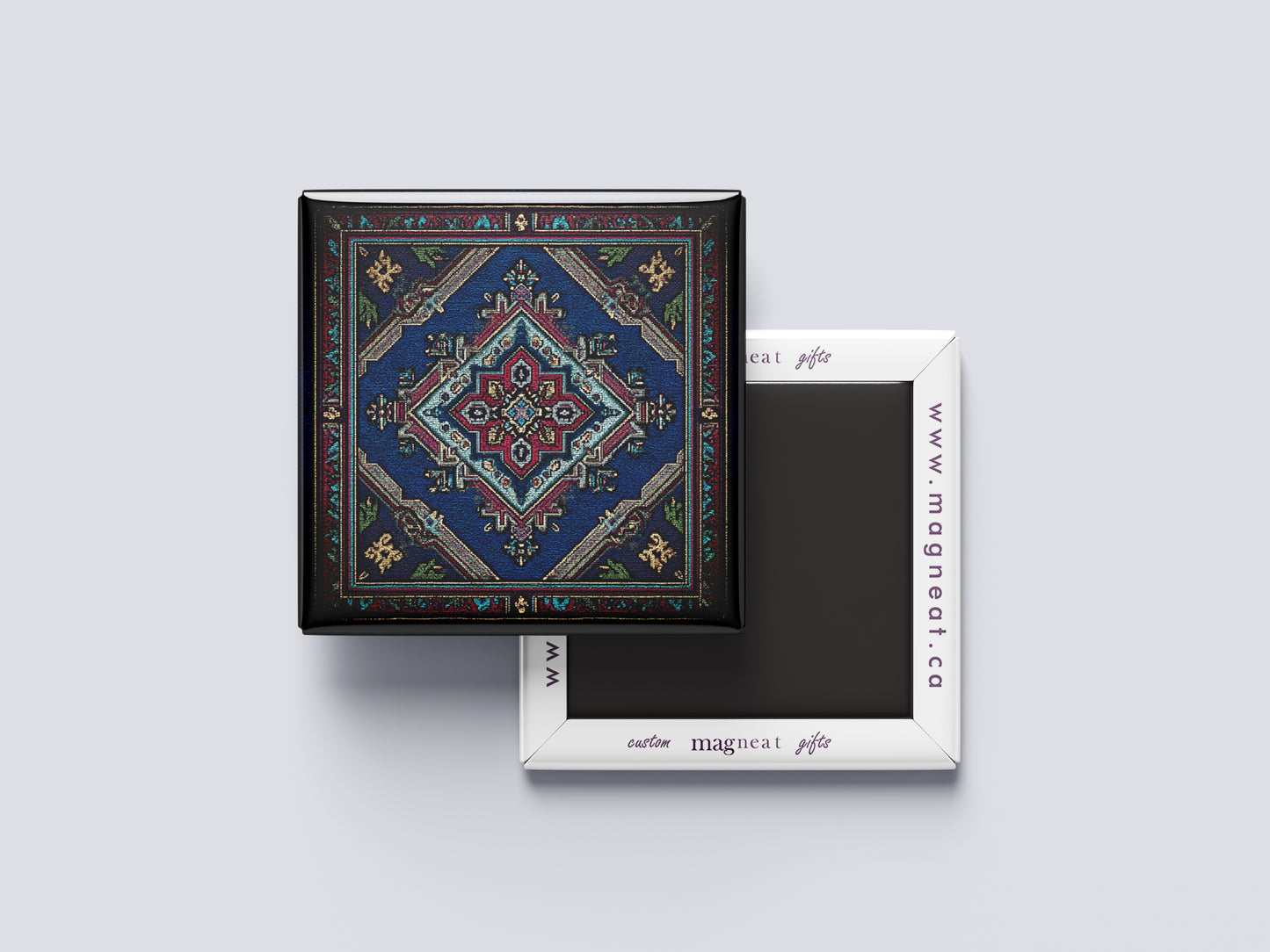 Azerbaijani Blue Carpet Ornament Magnet