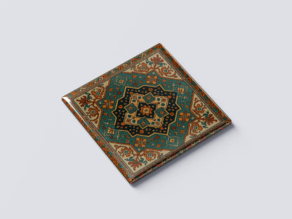 Azerbaijani Green Carpet Ornament Magnet