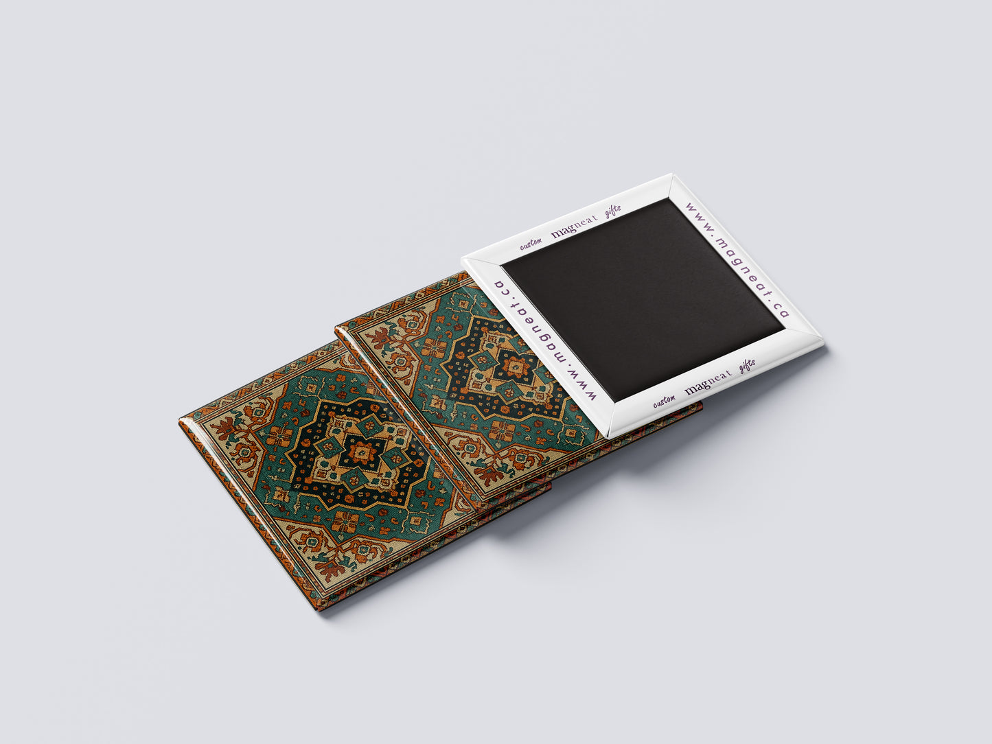 Azerbaijani Green Carpet Ornament Magnet