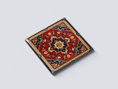 Azerbaijani Red Carpet Ornament Magnet