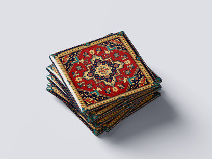 Azerbaijani Red Carpet Ornament Magnet