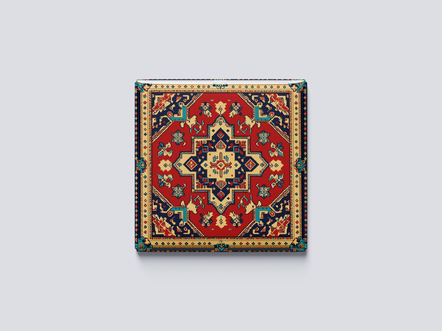 Azerbaijani Red Carpet Ornament Magnet