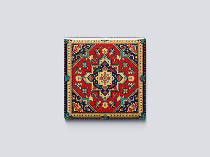 Azerbaijani Red Carpet Ornament Magnet