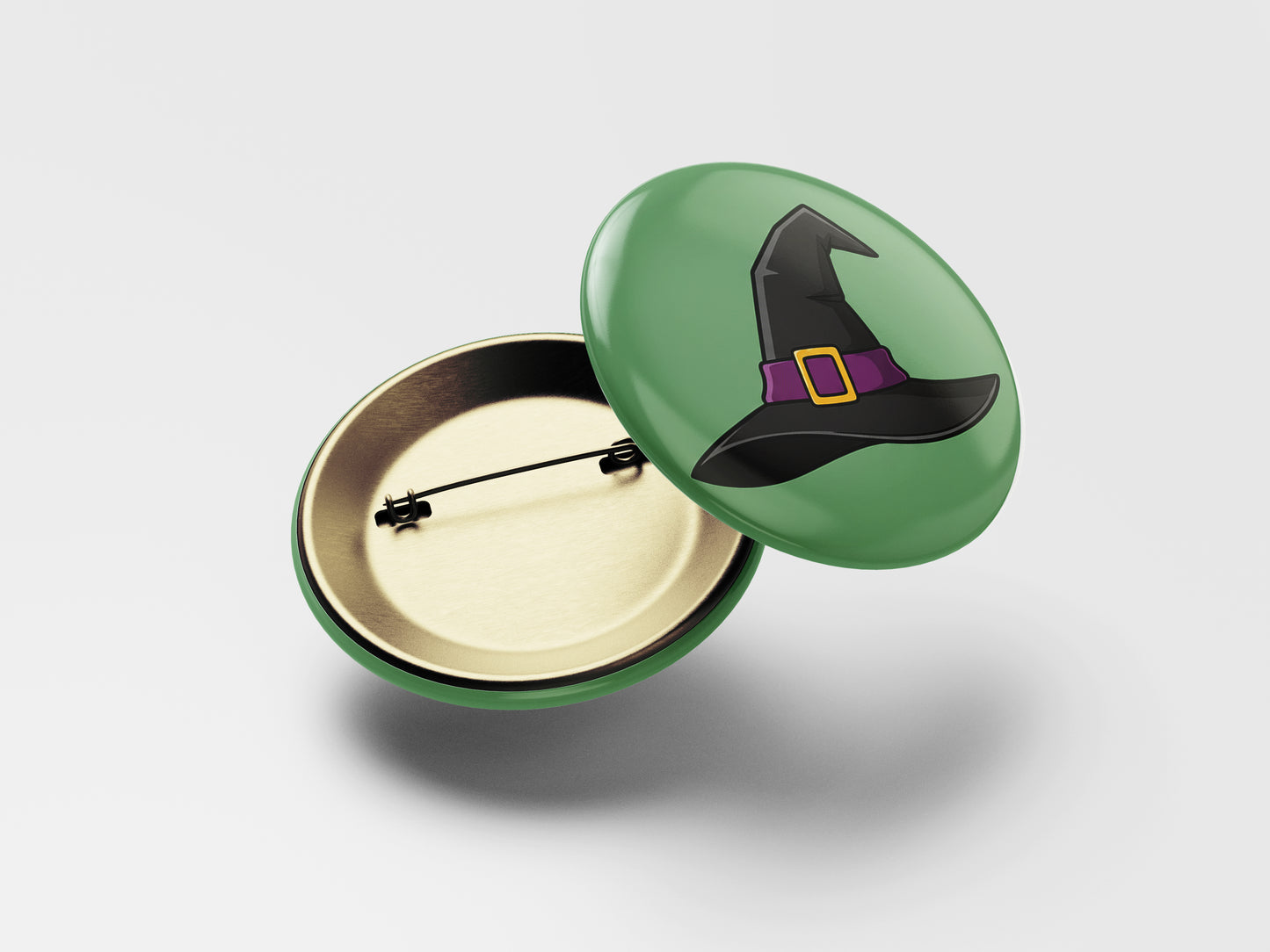 Witch Hat Button Pin – Spellbound Style