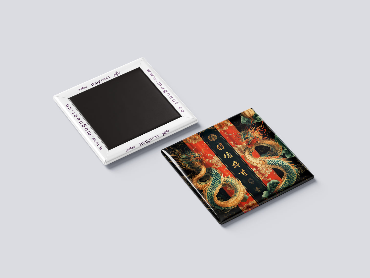 Chinese Traditional Dragon Ornament Magnet