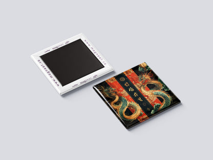 Chinese Traditional Dragon Ornament Magnet