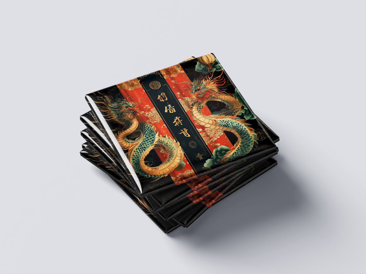 Chinese Traditional Dragon Ornament Magnet