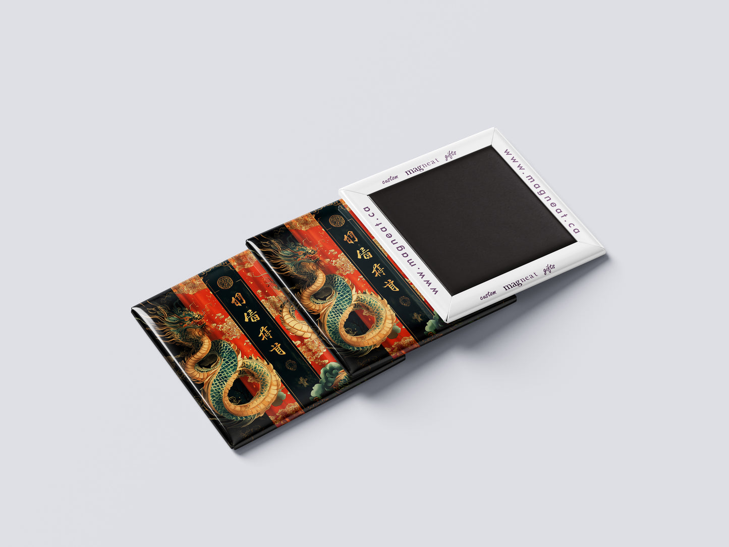 Chinese Traditional Dragon Ornament Magnet