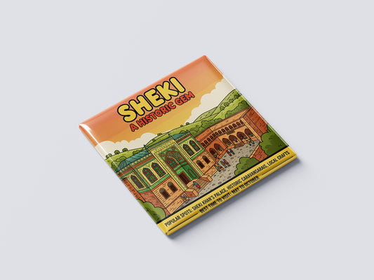 Sheki: A Historic Gem - Sheki Magnet