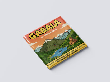 Gabala: The Scenic Retreat - Gabala Magnet