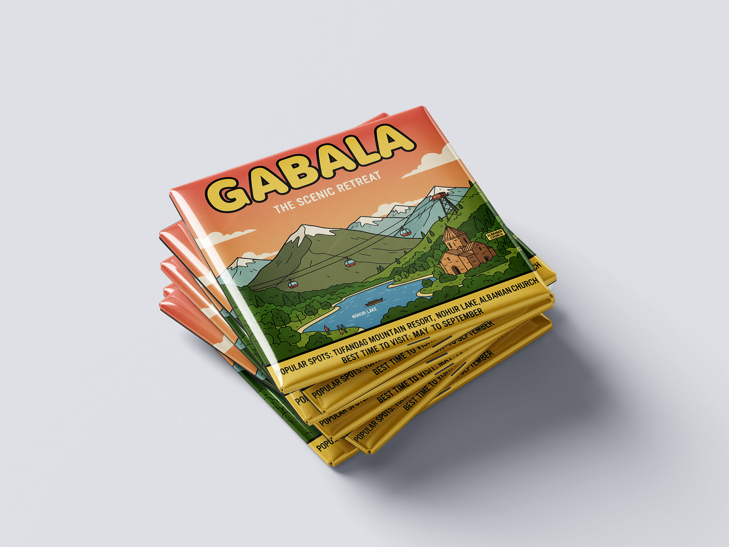 Gabala: The Scenic Retreat - Gabala Magnet