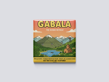 Gabala: The Scenic Retreat - Gabala Magnet