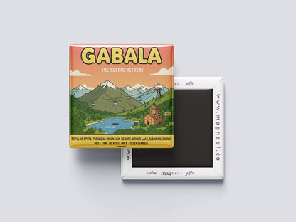 Gabala: The Scenic Retreat - Gabala Magnet