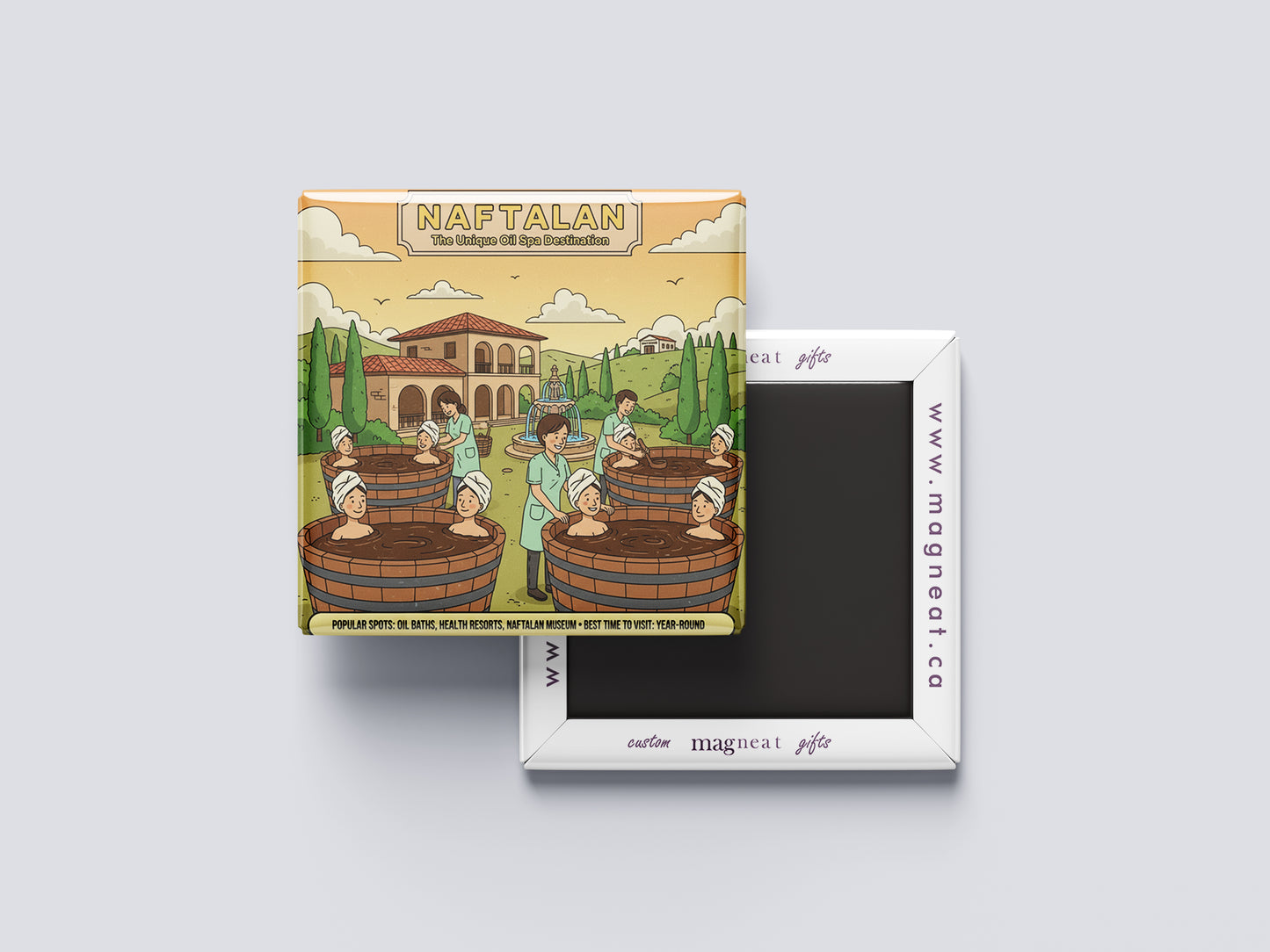 Naftalan: The Unique Oil Spa Destination - Naftalan Magnet