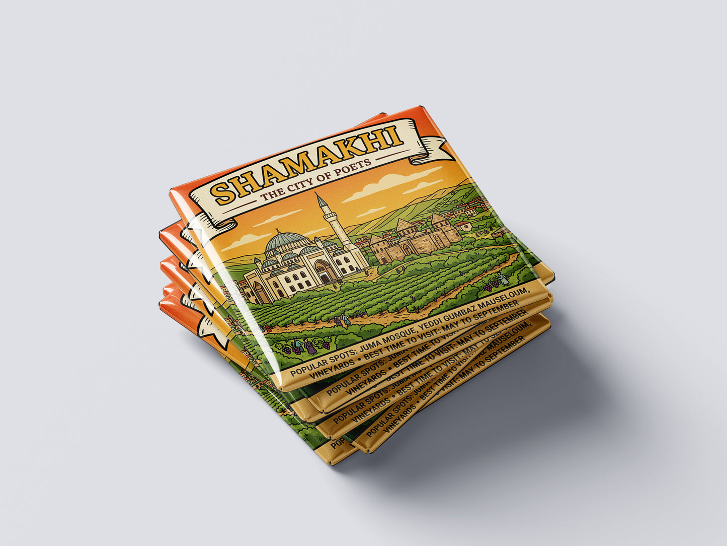 Shamakhi: The City of Poets - Shamakhi Magnet