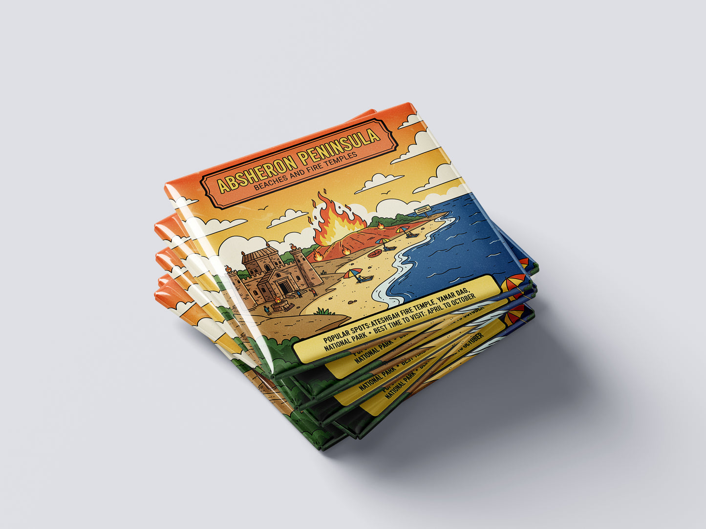 Absheron Peninsula: Beaches and Fire Temples - Absheron Magnet