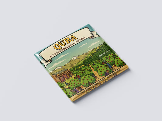 Quba: Apple Orchards and Mountains - Quba Magnet