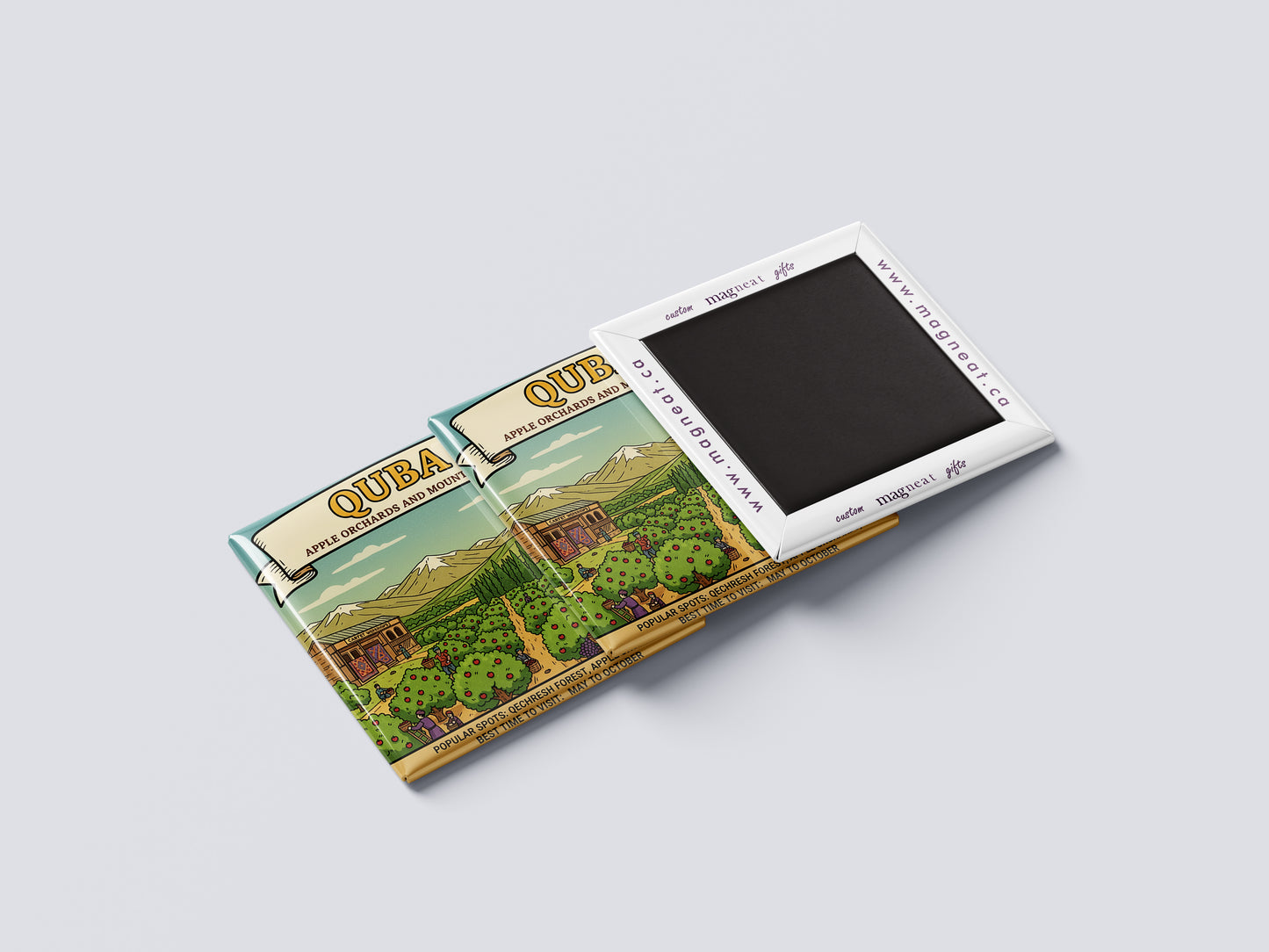 Quba: Apple Orchards and Mountains - Quba Magnet