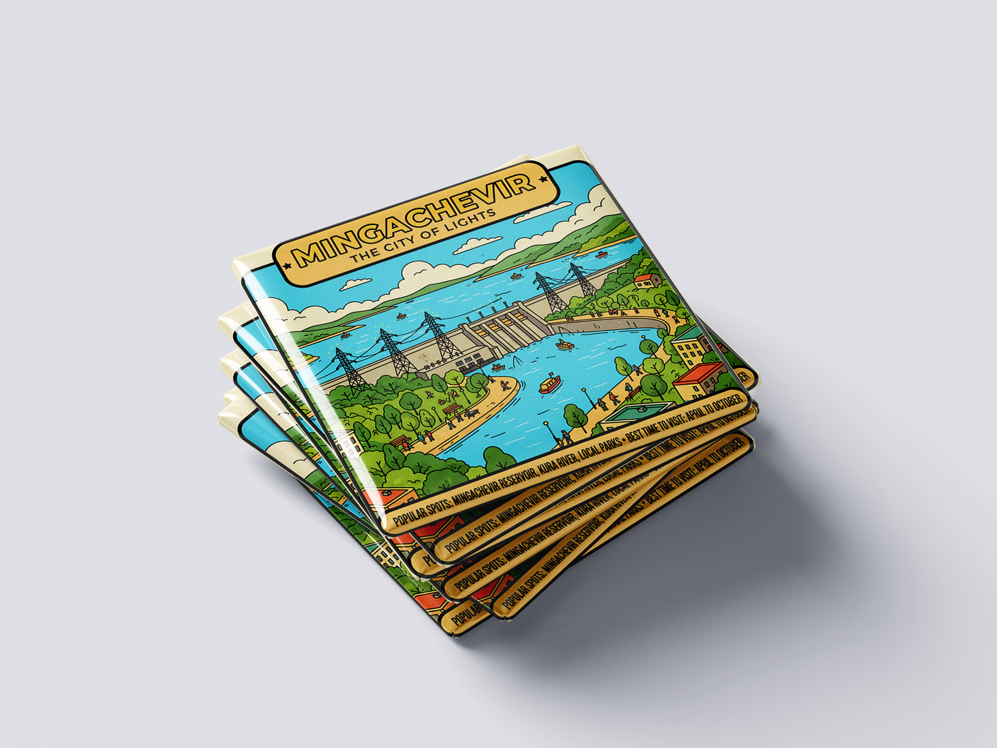 Mingachevir: The City of Lights - Mingachevir Magnet