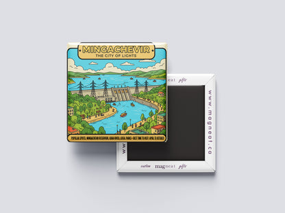 Mingachevir: The City of Lights - Mingachevir Magnet