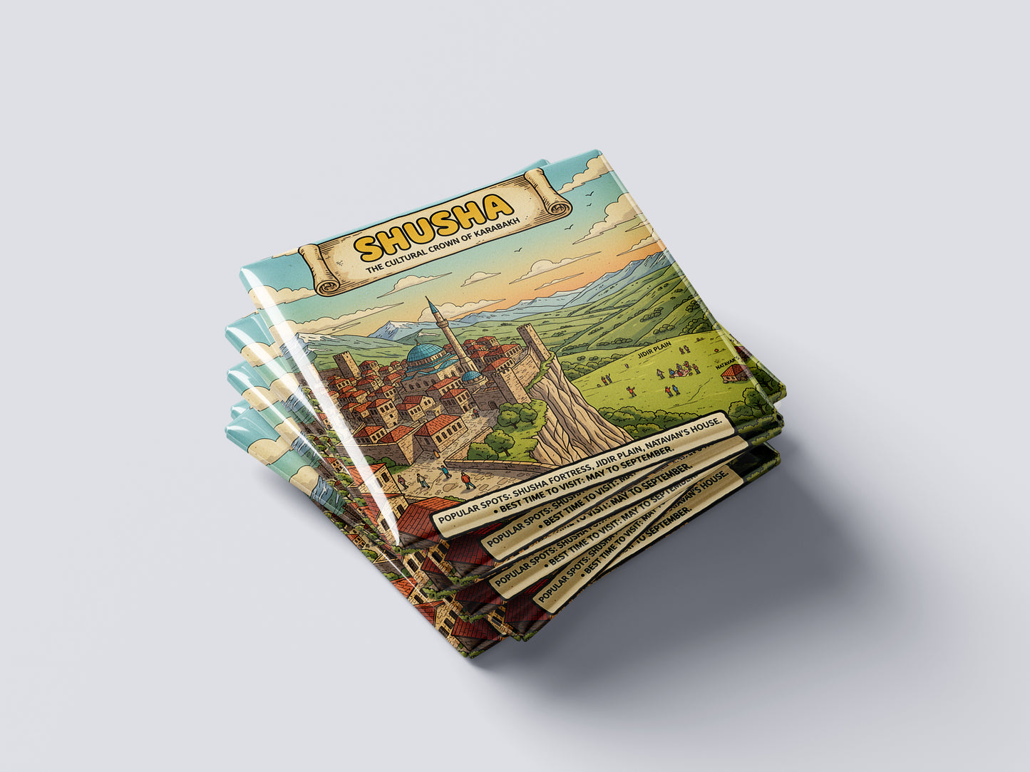 Shusha: The Cultural Crown of Karabakh - Shusha Magnet